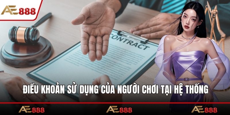 Điều khoản sử dụng của người chơi tại hệ thống