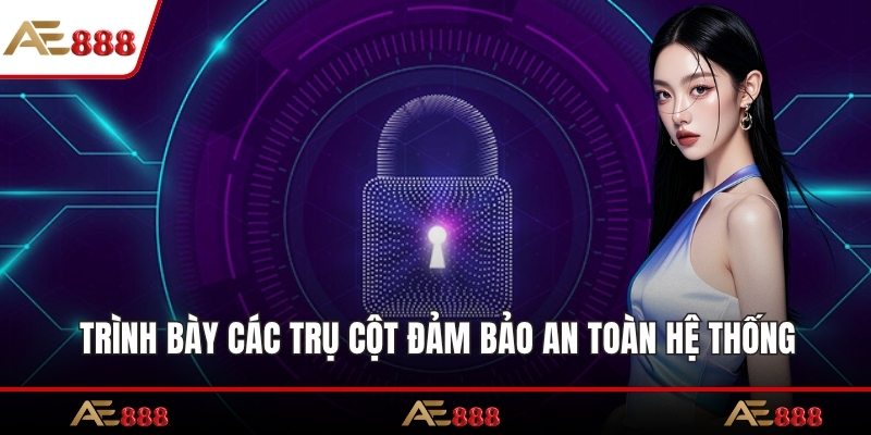 Trình bày các trụ cột đảm bảo an toàn hệ thống